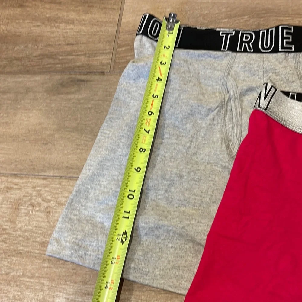 True Religion XL Fly Front Cotton/Spandex Boxer Brief (2 Single Pairs No Box)